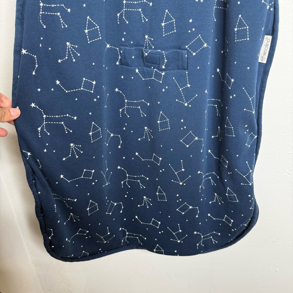 Woolino 4 Season Classic Baby Sleep Bag Merino Wool Organic Cotton Night Sky 2-4 - Picture 5 of 16